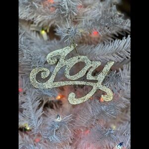 Joy Christmas Ornament